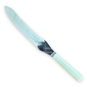 Vintage Thomas Ibbotson &Co Sheffield Mounted Wedding Cake Knife Stainless Steel